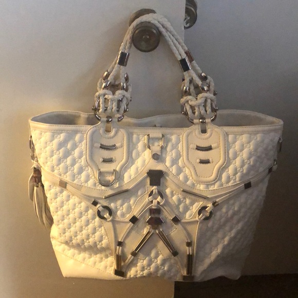 Gucci Runway Fashion Show Neoprene & Leather Bag - Picture 1 of 6